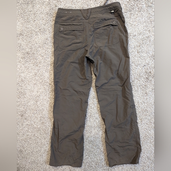 The North Face Women's Light Brown Nylon Roll Up Hiking Pants - Picture 4 of 6
